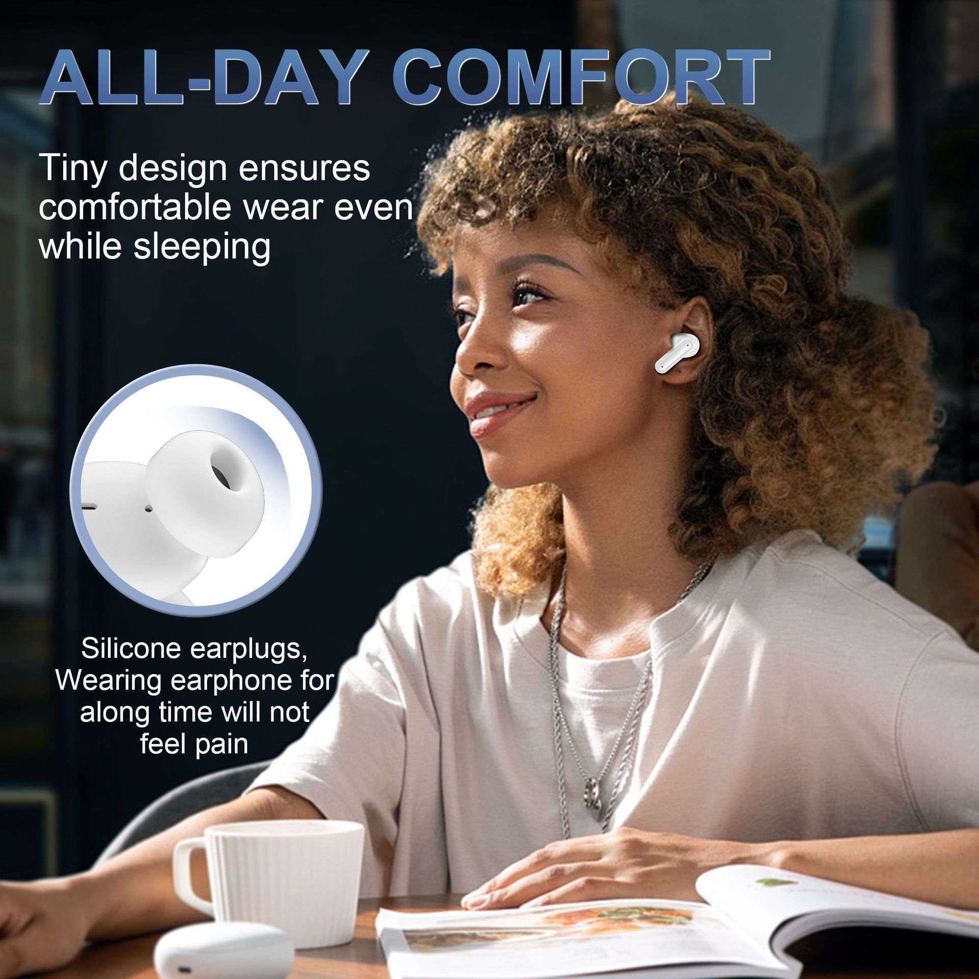 Popup automatic connection long playtime earphones touch finger print tws earbuds bluetooth dual digital display earphones