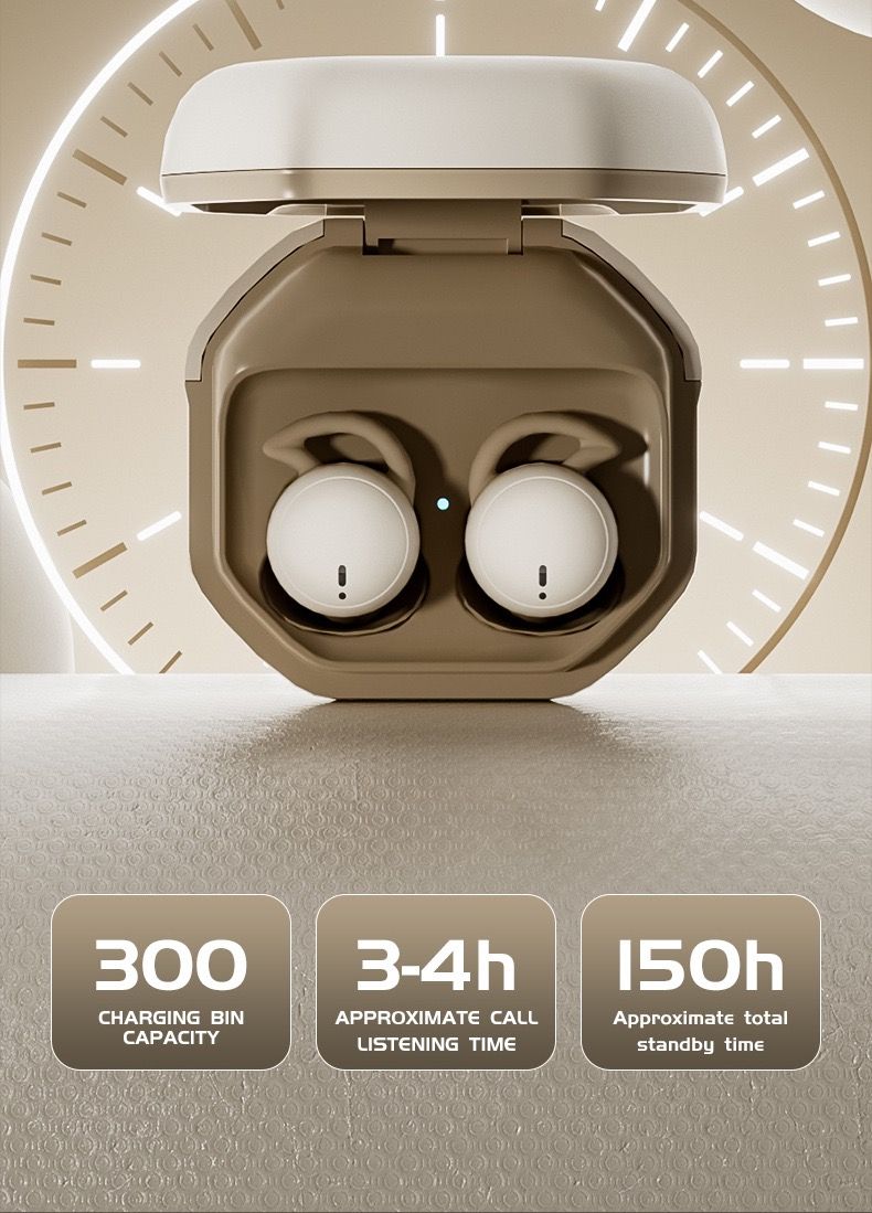 Newest model noice cancellation long standby AI earphones universal tuning earbuds