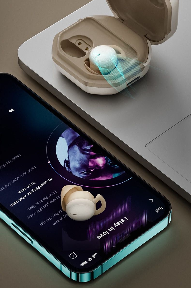 Newest model noice cancellation long standby AI earphones universal tuning earbuds