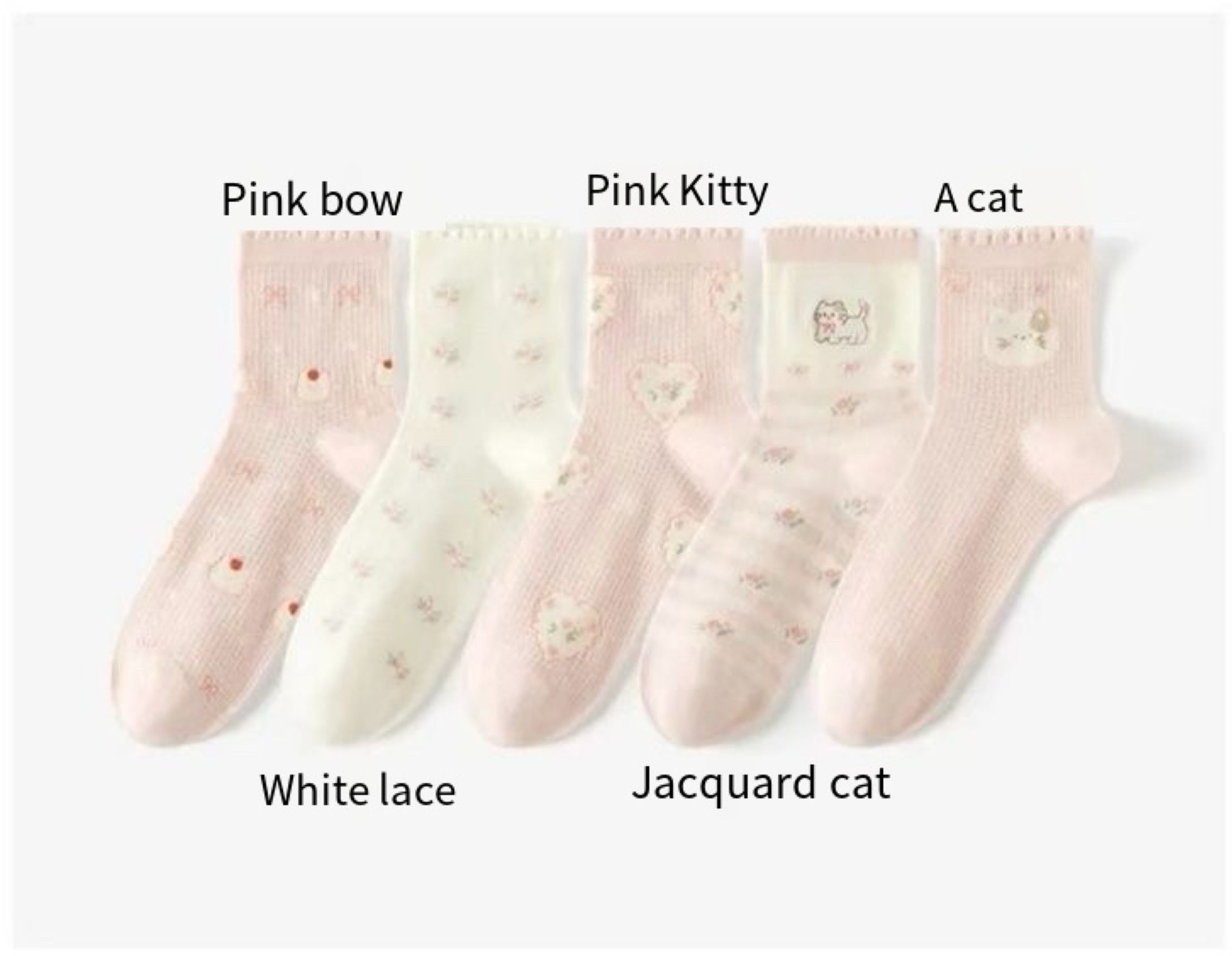 Baby girl socks cute princess mid-calf socks boot socks high ankle socksknee high cotton socks
