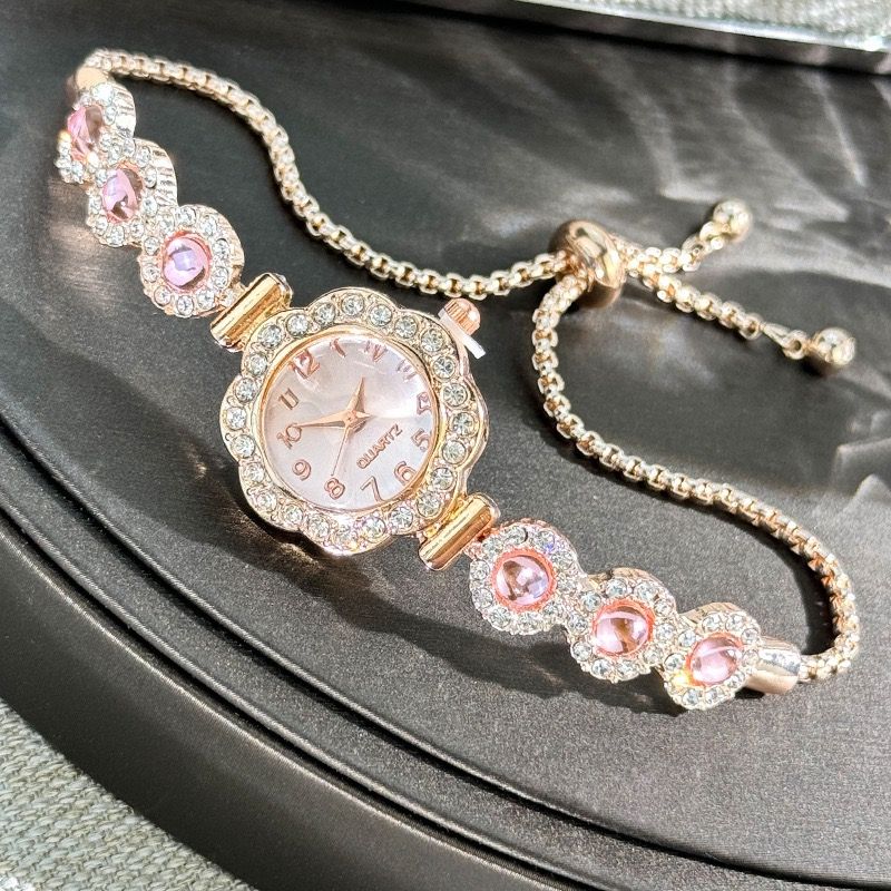 Waterproof alloy jewelry clasp quartz watch calendar steel band woman watch fashion women watch casual fashion lady watch leisure watch