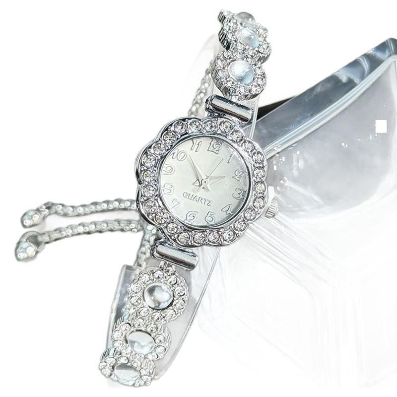 Waterproof alloy jewelry clasp quartz watch calendar steel band woman watch fashion women watch casual fashion lady watch leisure watch