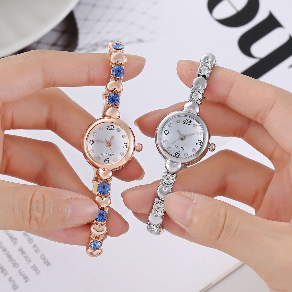 Waterproof alloy jewelry clasp quartz watch calendar steel band woman watch fashion women watch casual fashion lady watch leisure watch