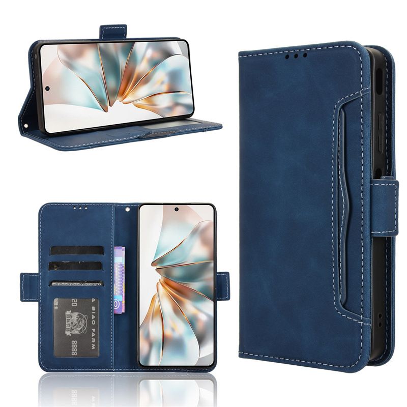 Flip Leather Cover For ZTE nubia Z60S Pro [Doka Slot Flip Leather Case] Wallet Case
