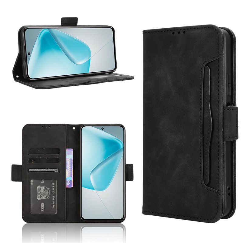 Flip Leather Cover For Infinix Hot 50 Pro+ 4G/Hot 50 Pro Plus 4G [Doka Slot Flip Leather Case] Wallet Case