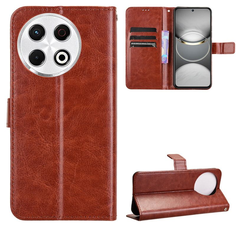 Flip Cover For Tecno Spark 30 4G,Spark 30 Pro 5G,Spark 30C [Flip Vintage Leather] Wallet Phone Case