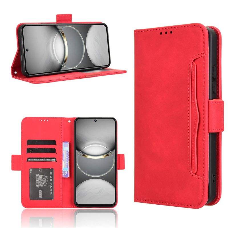 Flip Leather Cover For Tecno Spark 30 4G,Spark 30 Pro 5G,Spark 30C [Doka Slot Flip Leather Case] Wallet Case