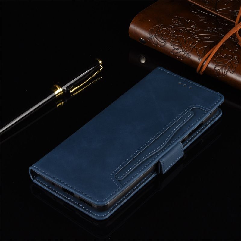 Flip Leather Cover For Tecno Spark 30 4G,Spark 30 Pro 5G,Spark 30C [Doka Slot Flip Leather Case] Wallet Case