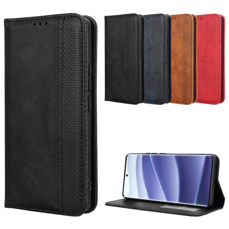 Wallet Flip Cover For Xiaomi Redmi Note 14 Pro/+ Plus Leather PU Phone Case Shockproof Durable Retro Case