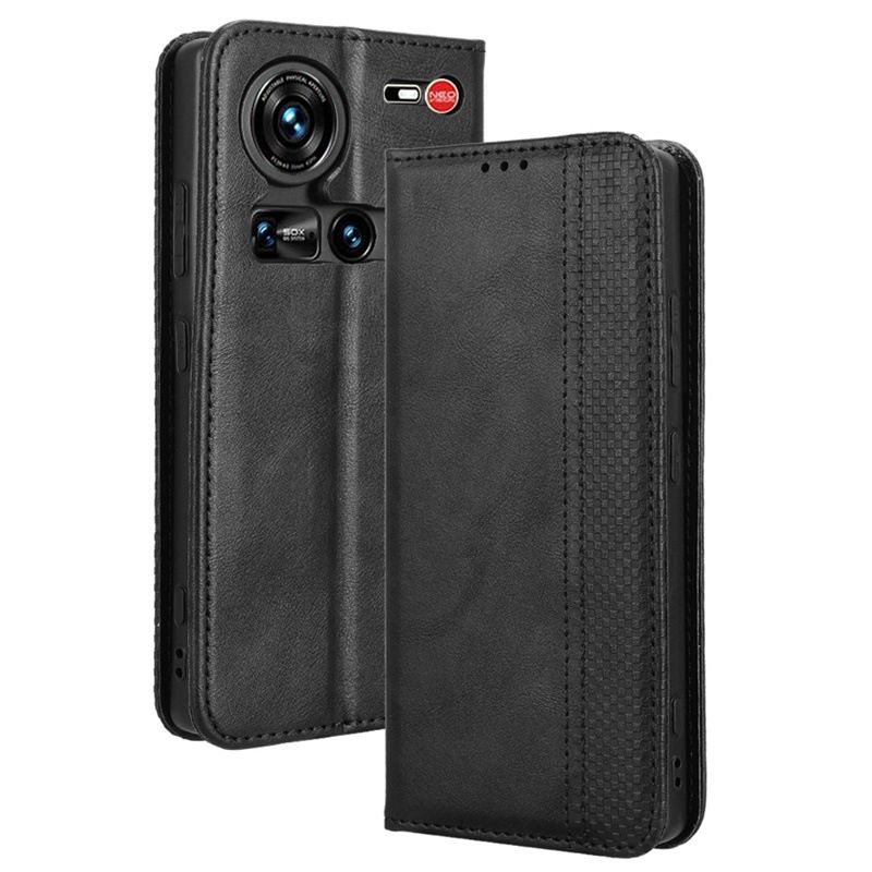 Wallet Flip Cover For ZTE nubia Z70 Ultra Leather PU Phone Case Shockproof Durable Retro Case