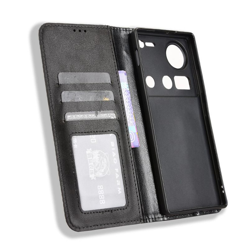 Wallet Flip Cover For ZTE nubia Z70 Ultra Leather PU Phone Case Shockproof Durable Retro Case