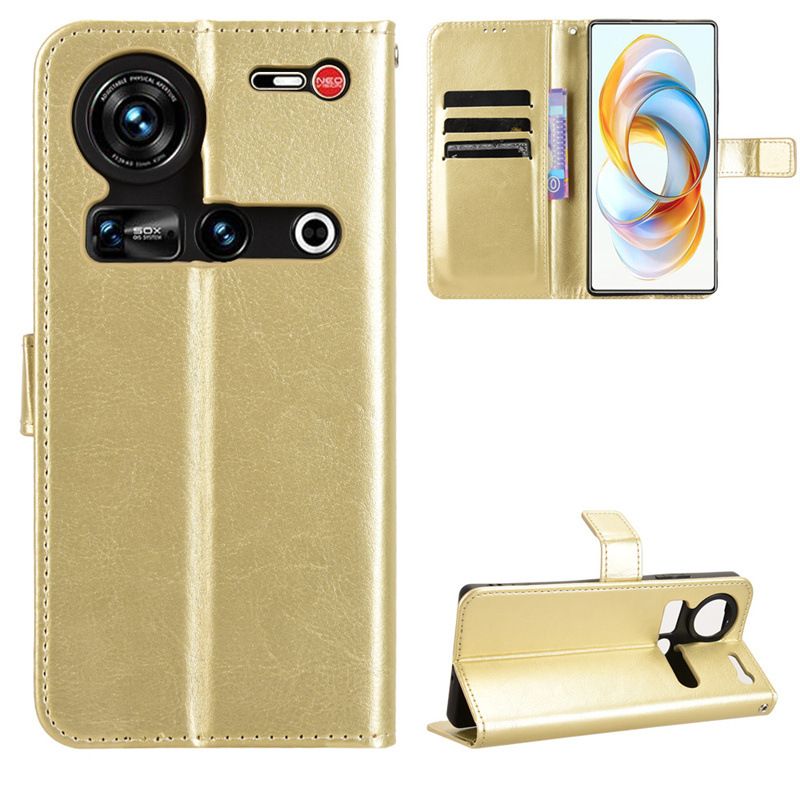 Flip Cover For ZTE nubia Z70 Ultra [Flip Vintage Leather] Wallet Phone Case