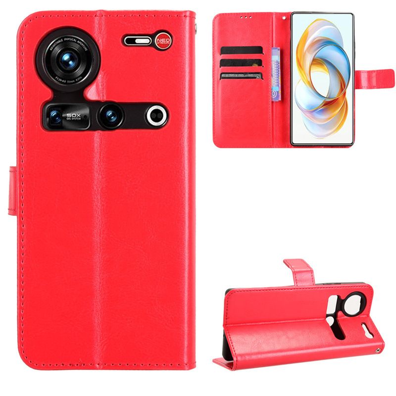 Flip Cover For ZTE nubia Z70 Ultra [Flip Vintage Leather] Wallet Phone Case