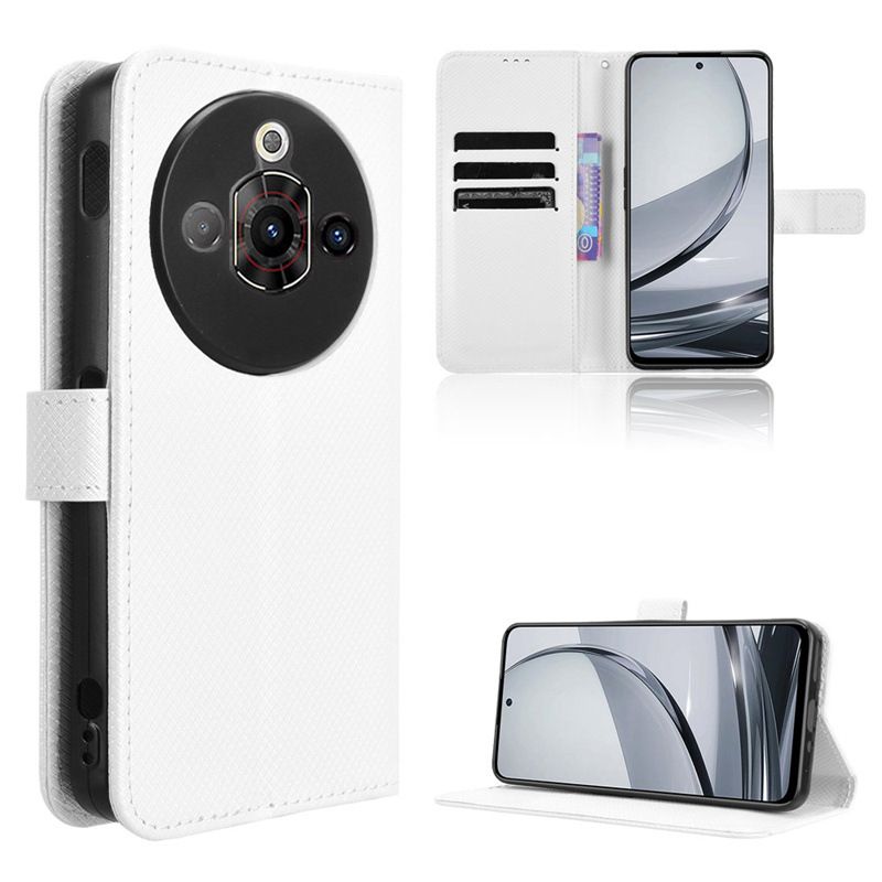 Wallet Flip Cover For ZTE nubia Focus Pro Leather PU Phone Case Shockproof Durable Retro Case