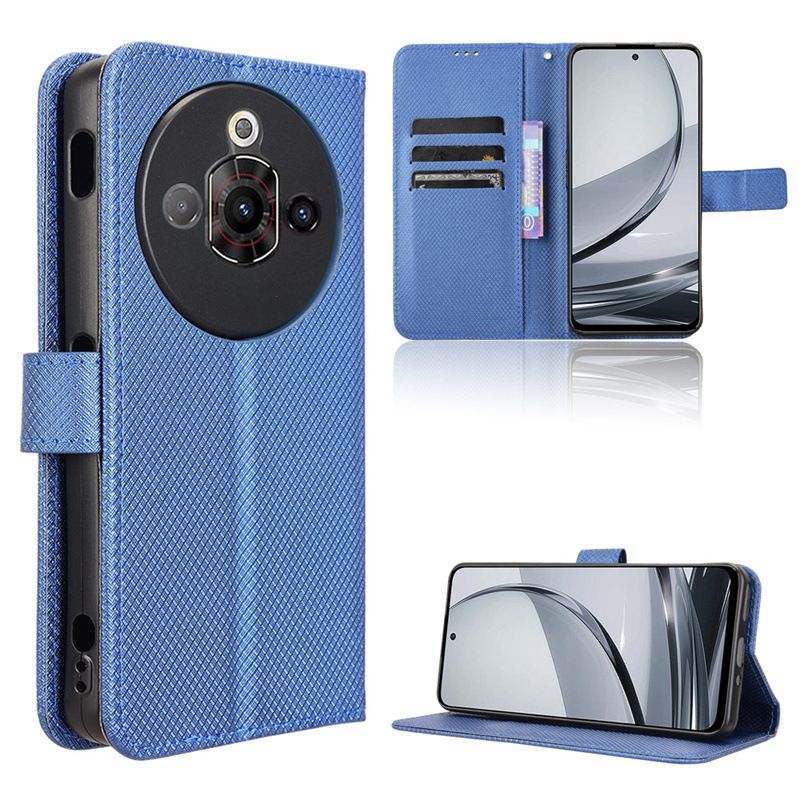 Wallet Flip Cover For ZTE nubia Focus Pro Leather PU Phone Case Shockproof Durable Retro Case