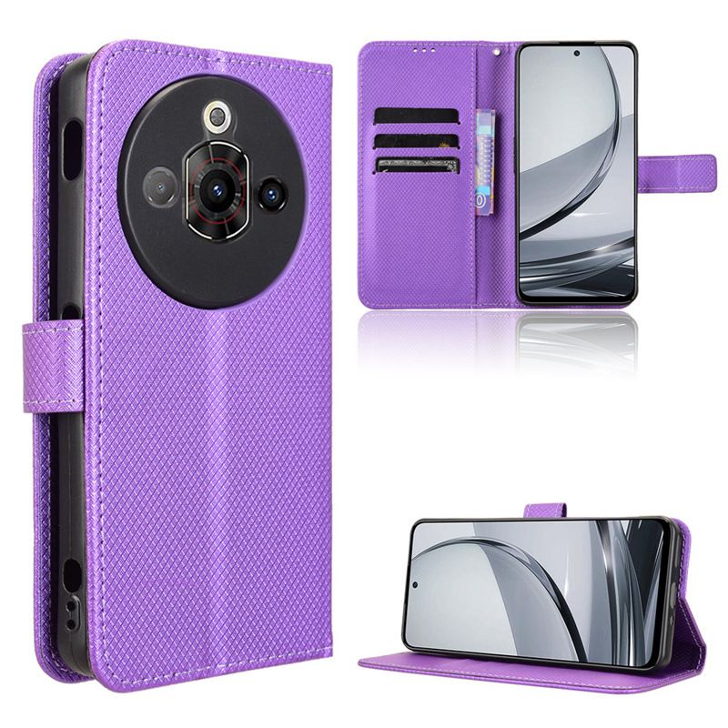 Wallet Flip Cover For ZTE nubia Focus Pro Leather PU Phone Case Shockproof Durable Retro Case
