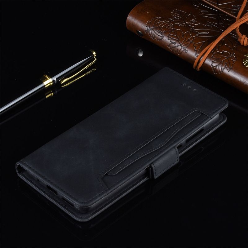 Flip Leather Cover For ZTE Nubia S 5G [Doka Slot Flip Leather Case] Wallet Case