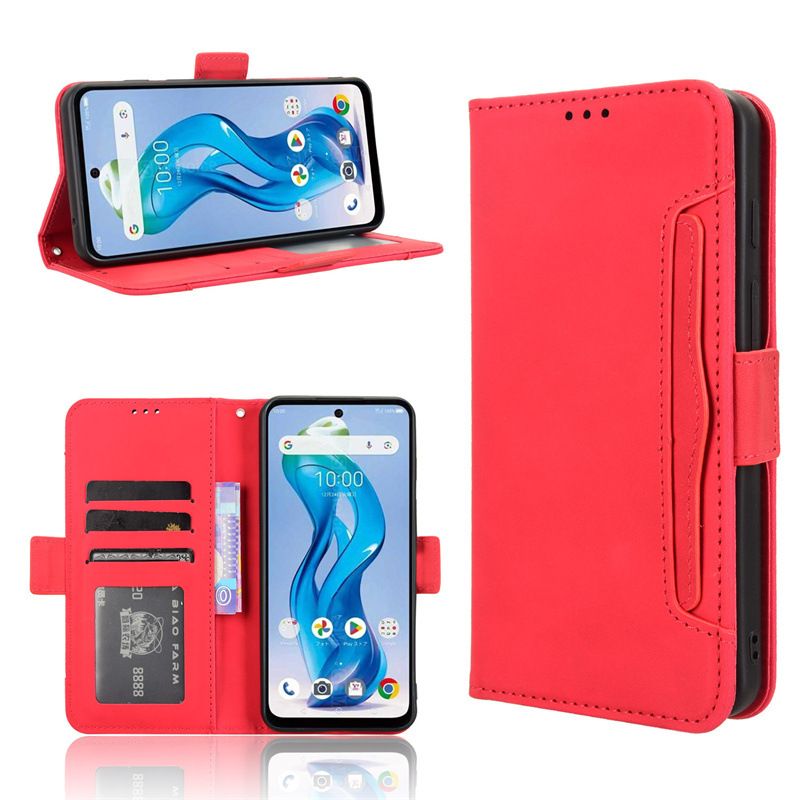 Flip Leather Cover For ZTE Nubia S 5G [Doka Slot Flip Leather Case] Wallet Case