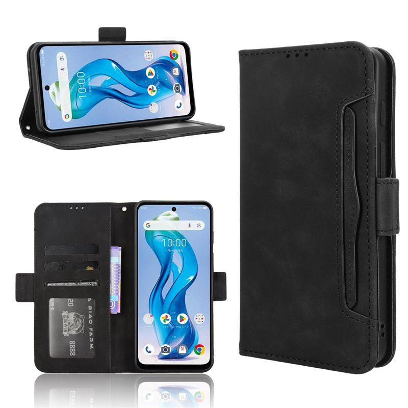 Flip Leather Cover For ZTE Nubia S 5G [Doka Slot Flip Leather Case] Wallet Case