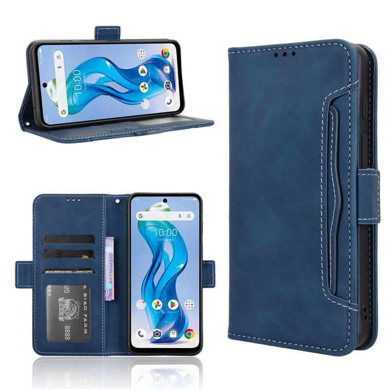 Flip Leather Cover For ZTE Nubia S 5G [Doka Slot Flip Leather Case] Wallet Case