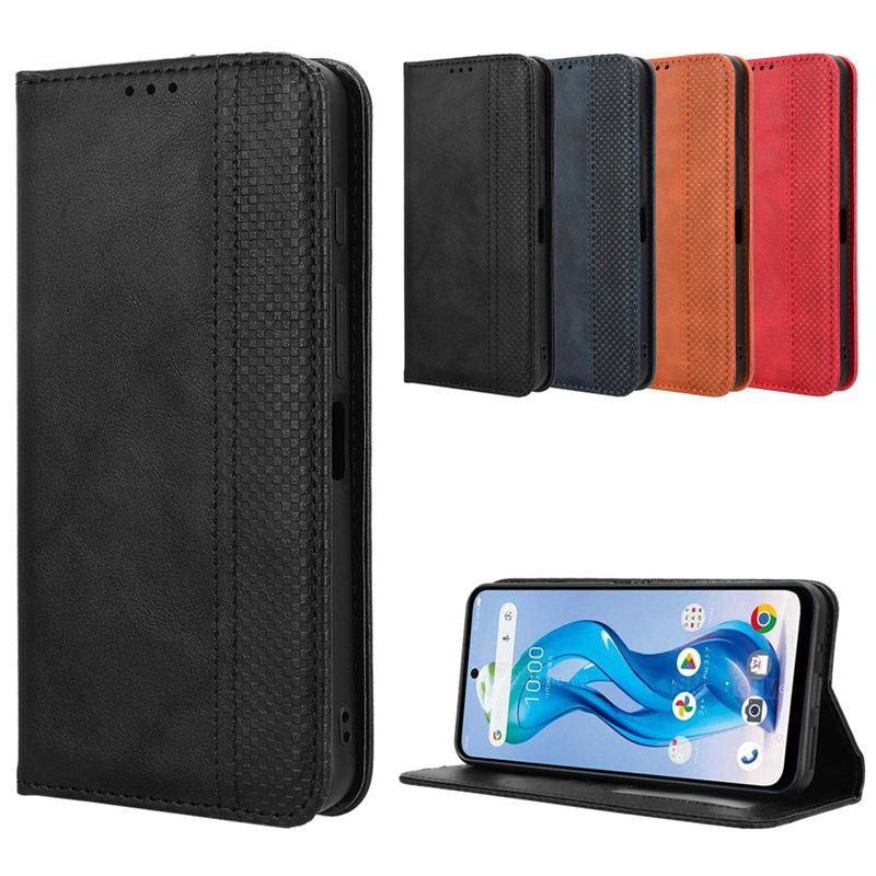 Wallet Flip Cover For ZTE Nubia S 5G Leather PU Phone Case Shockproof Durable Retro Case