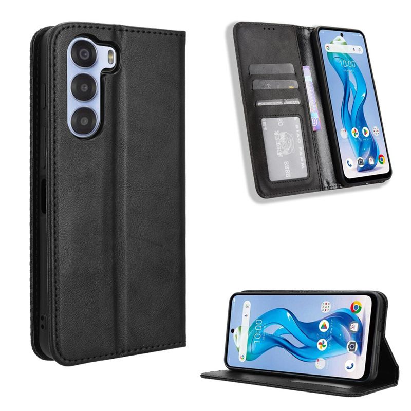 Wallet Flip Cover For ZTE Nubia S 5G Leather PU Phone Case Shockproof Durable Retro Case