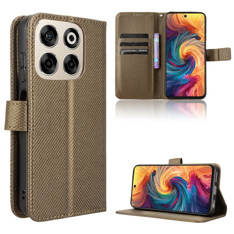 Wallet Flip Cover For ZTE Blade V70 4G/nubia V70 4G/Blade V70 Design/nubia V70 Design/Blade V70 Vita Leather PU Phone Case Shockproof Durable Retro Case