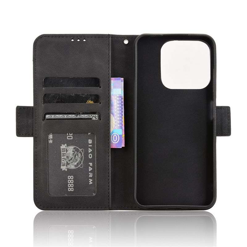 Flip Leather Cover For ZTE Blade V70 4G/nubia V70 4G,Blade V70 Design/nubia V70 Design/Blade V70 Vita [Doka Slot Flip Leather Case] Wallet Case
