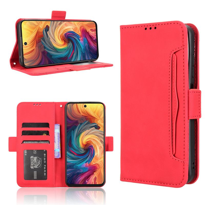Flip Leather Cover For ZTE Blade V70 4G/nubia V70 4G,Blade V70 Design/nubia V70 Design/Blade V70 Vita [Doka Slot Flip Leather Case] Wallet Case