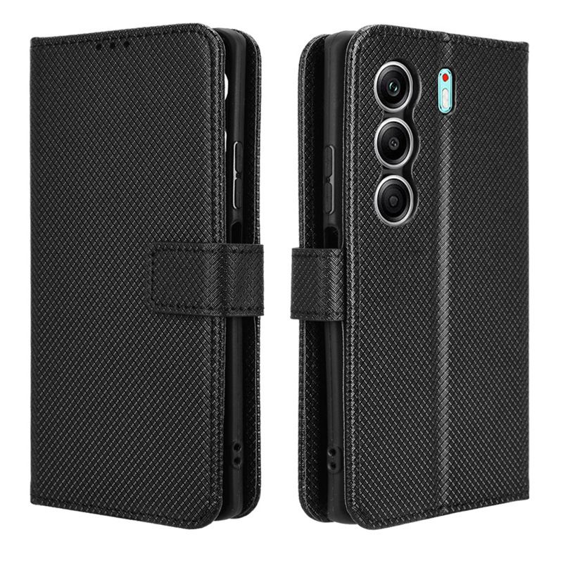 Wallet Flip Cover For Tecno Camon 40 Pro Leather PU Phone Case Shockproof Durable Retro Case