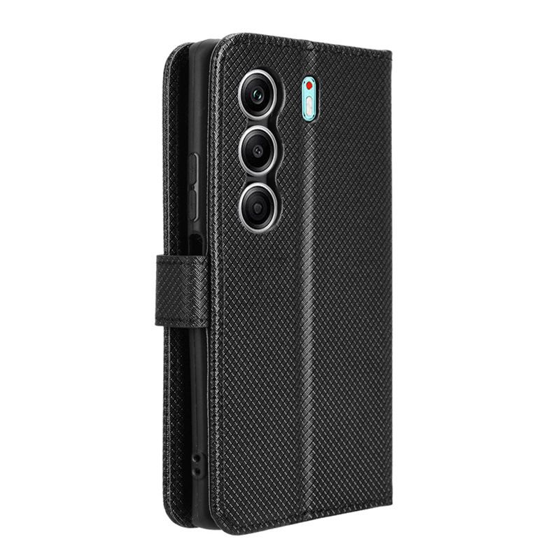 Wallet Flip Cover For Tecno Camon 40 Pro Leather PU Phone Case Shockproof Durable Retro Case