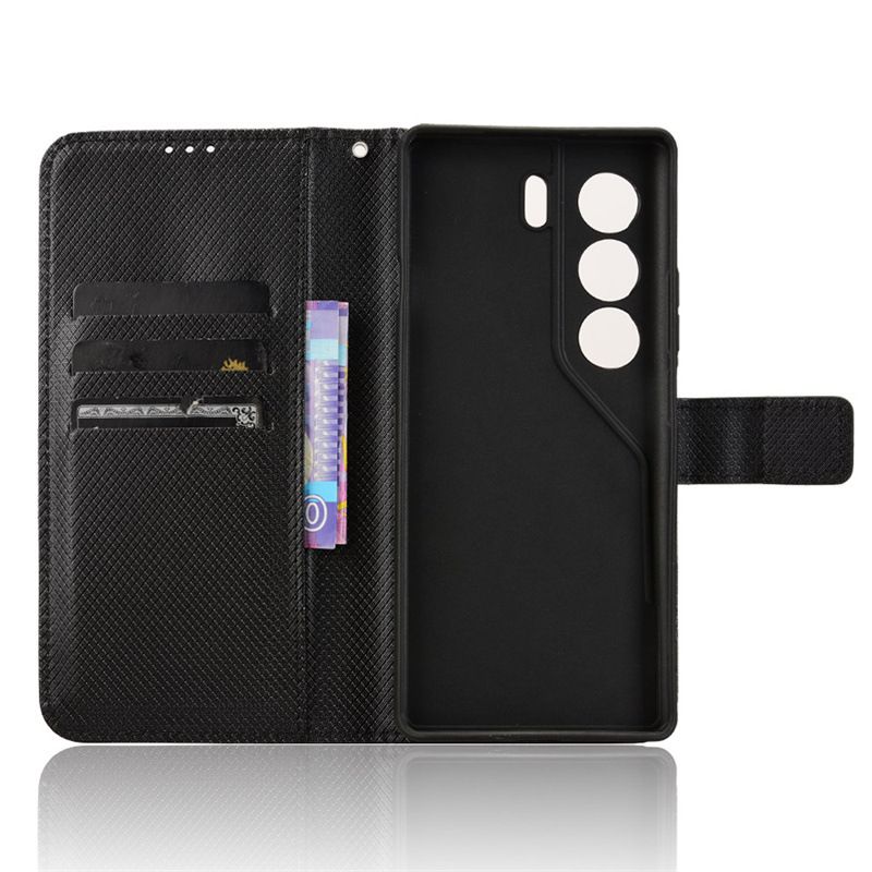 Wallet Flip Cover For Tecno Camon 40 Pro Leather PU Phone Case Shockproof Durable Retro Case