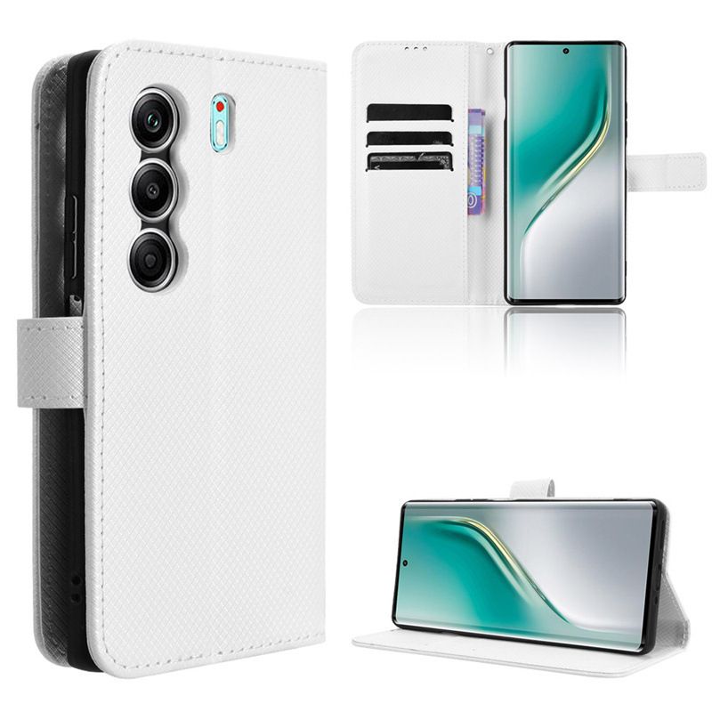 Wallet Flip Cover For Tecno Camon 40 Pro Leather PU Phone Case Shockproof Durable Retro Case
