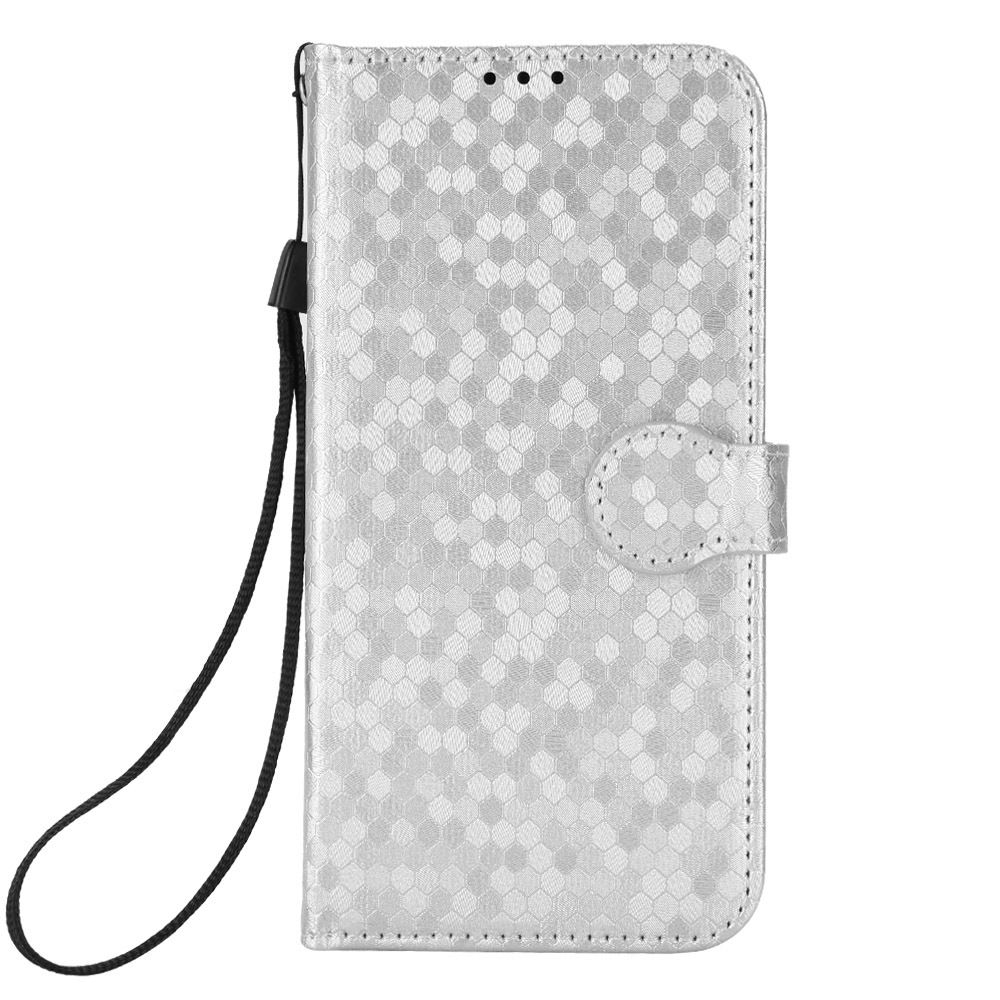 Flip Cover for Oppo Find X8 Pro Wave Dot Pattern Leather Wallet Phone Case with Lanyard