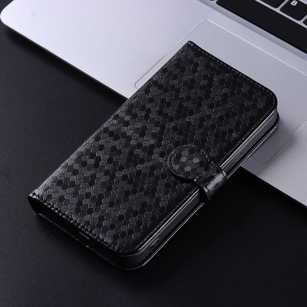 Flip Cover for Oppo Find X8 Pro Wave Dot Pattern Leather Wallet Phone Case with Lanyard