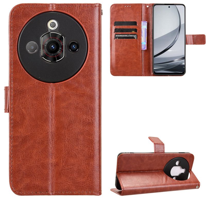 Flip Cover For ZTE nubia Focus Pro [Flip Vintage Leather] Wallet Phone Case