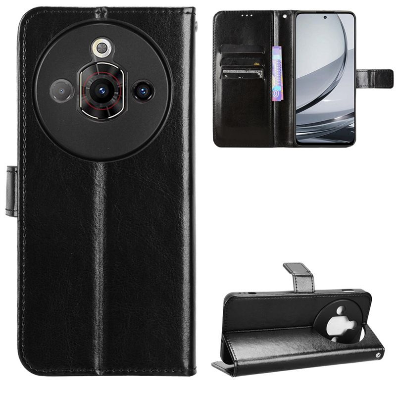 Flip Cover For ZTE nubia Focus Pro [Flip Vintage Leather] Wallet Phone Case