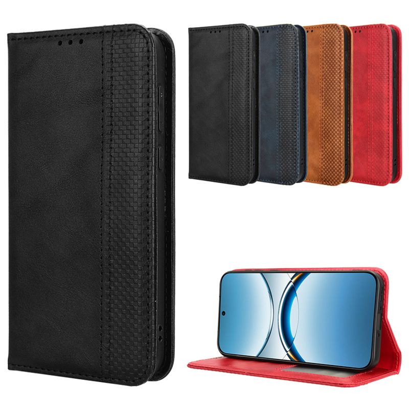 Wallet Flip Cover For OPPO Find X8 / X8S / X8 Ultra / X8 Pro Leather PU Phone Case Shockproof Durable Retro Case