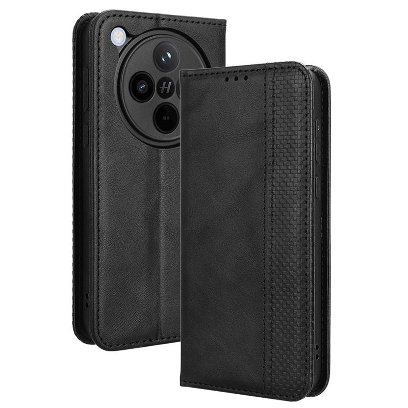 Wallet Flip Cover For OPPO Find X8 / X8S / X8 Ultra / X8 Pro Leather PU Phone Case Shockproof Durable Retro Case
