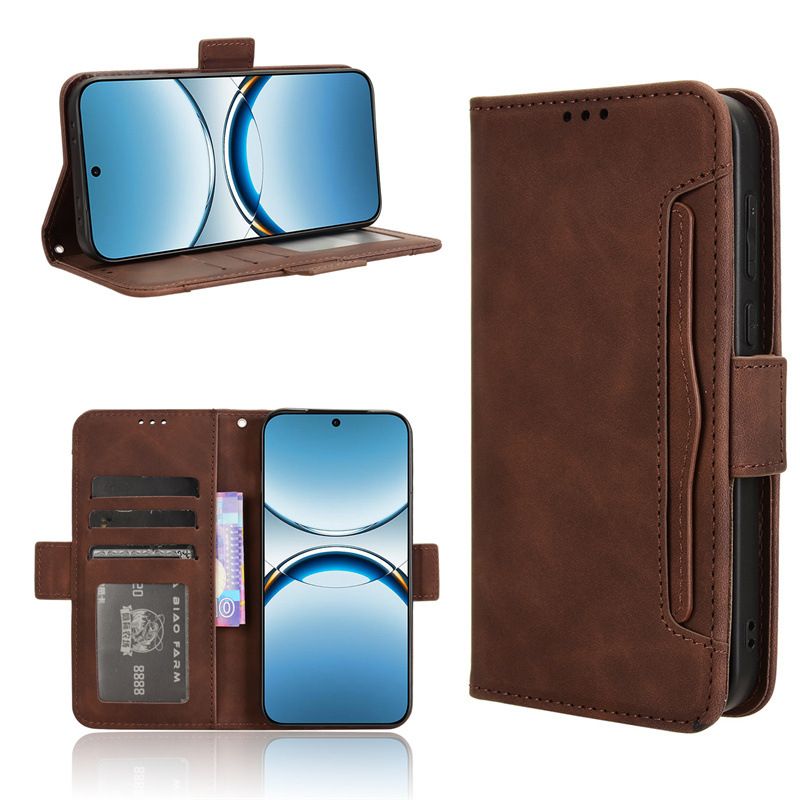Flip Leather Cover For OPPO Find X8 / X8S / X8 Ultra / X8 Pro [Doka Slot Flip Leather Case] Wallet Case