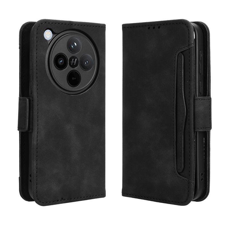 Flip Leather Cover For OPPO Find X8 / X8S / X8 Ultra / X8 Pro [Doka Slot Flip Leather Case] Wallet Case