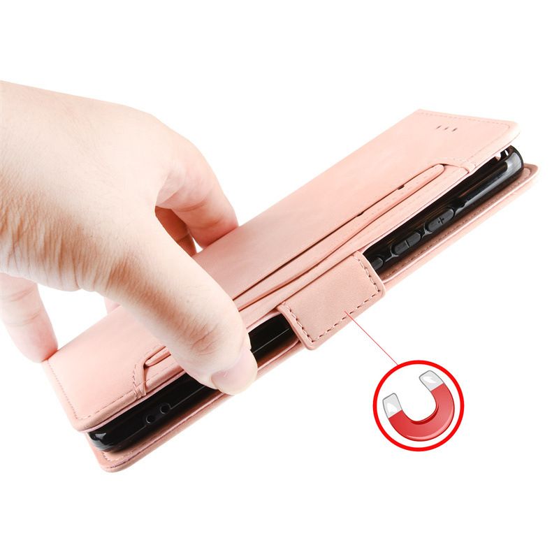 Flip Leather Cover For OPPO Find X8 / X8S / X8 Ultra / X8 Pro [Doka Slot Flip Leather Case] Wallet Case