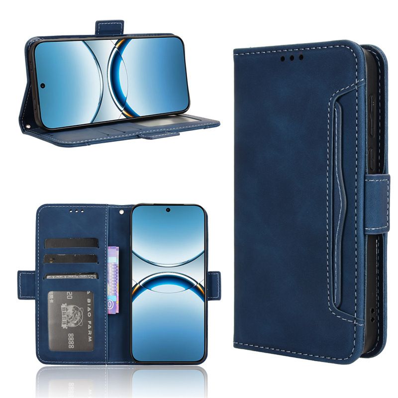 Flip Leather Cover For OPPO Find X8 / X8S / X8 Ultra / X8 Pro [Doka Slot Flip Leather Case] Wallet Case