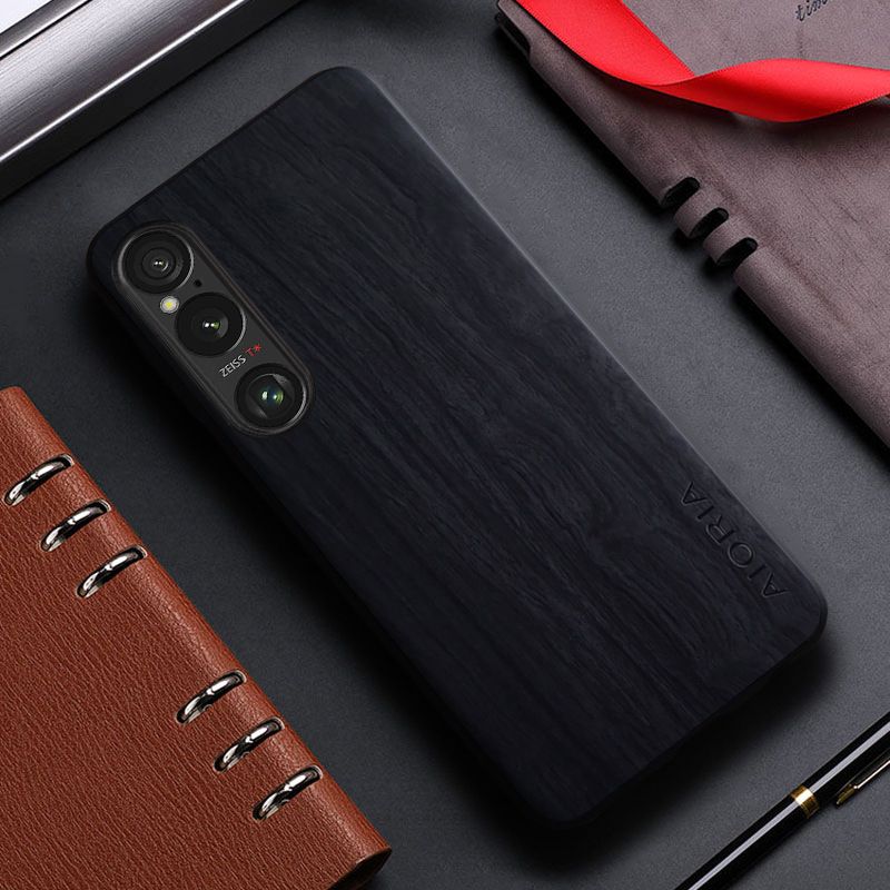 Phone Case for Sony Xperia 1VI Wood Grain Pattern Phone Case