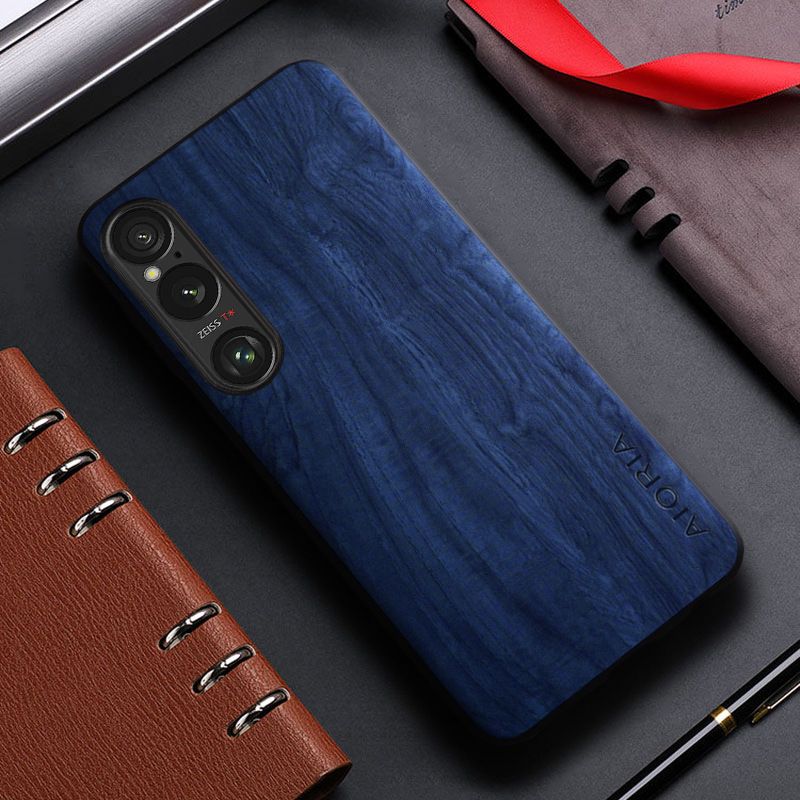Phone Case for Sony Xperia 1VI Wood Grain Pattern Phone Case