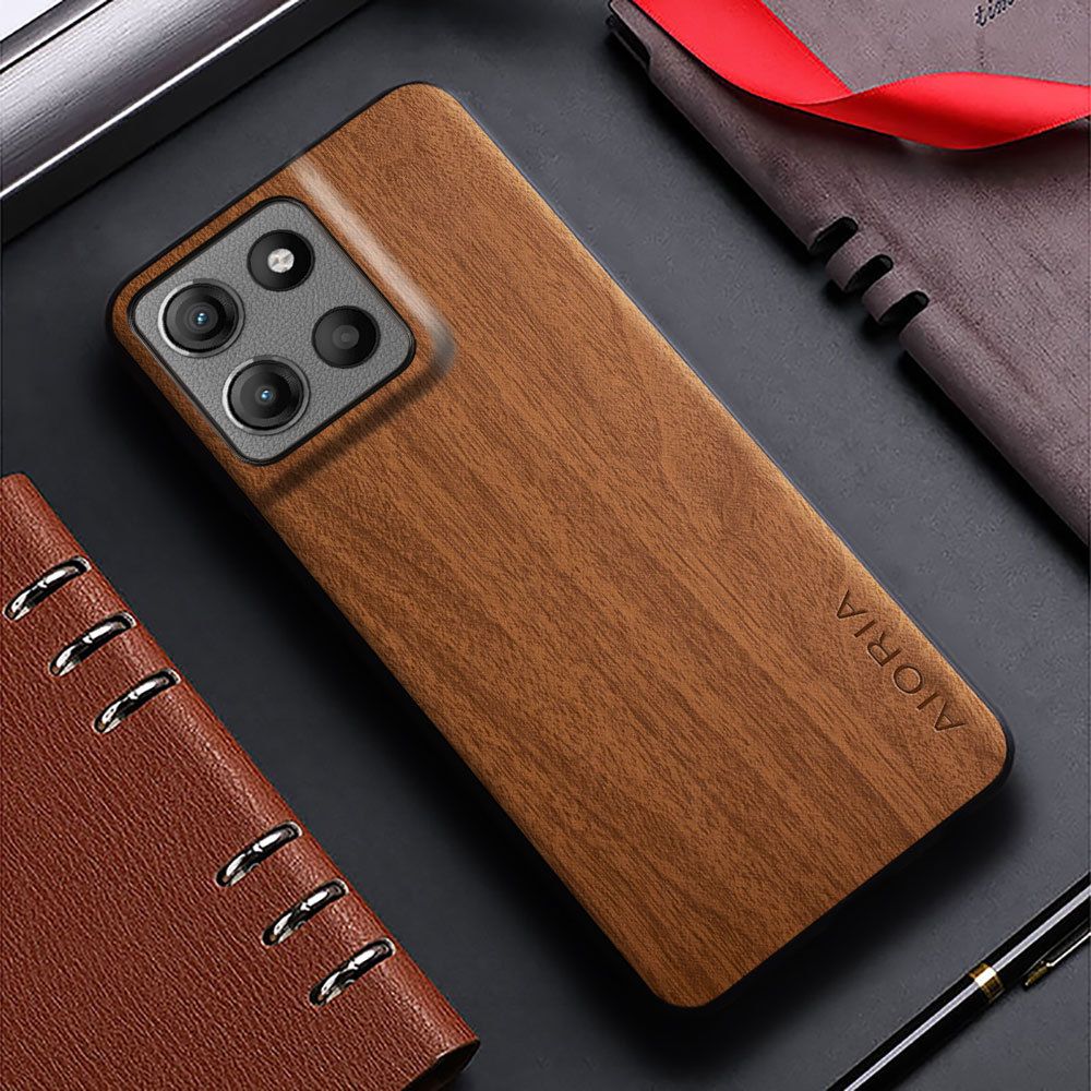 Phone Case for Motorola Moto G 2025 Wood Grain Pattern Phone Case