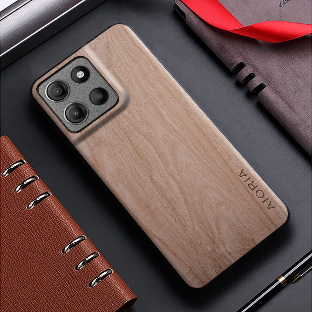 Phone Case for Motorola Moto G 2025 Wood Grain Pattern Phone Case