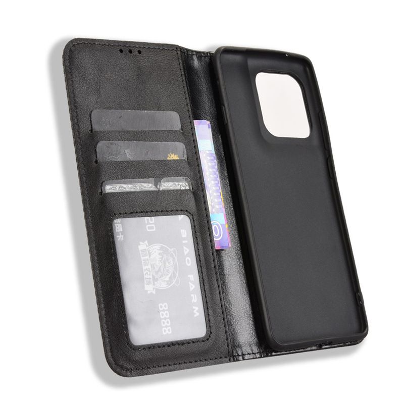 Wallet Flip Cover For Motorola Edge 60 Fusion Leather PU Phone Case Shockproof Durable Retro Case
