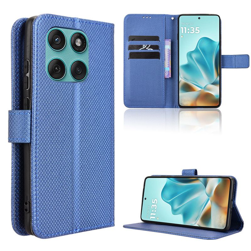 Wallet Flip Cover For Motorola Edge 60 Fusion Leather PU Phone Case Shockproof Durable Retro Case