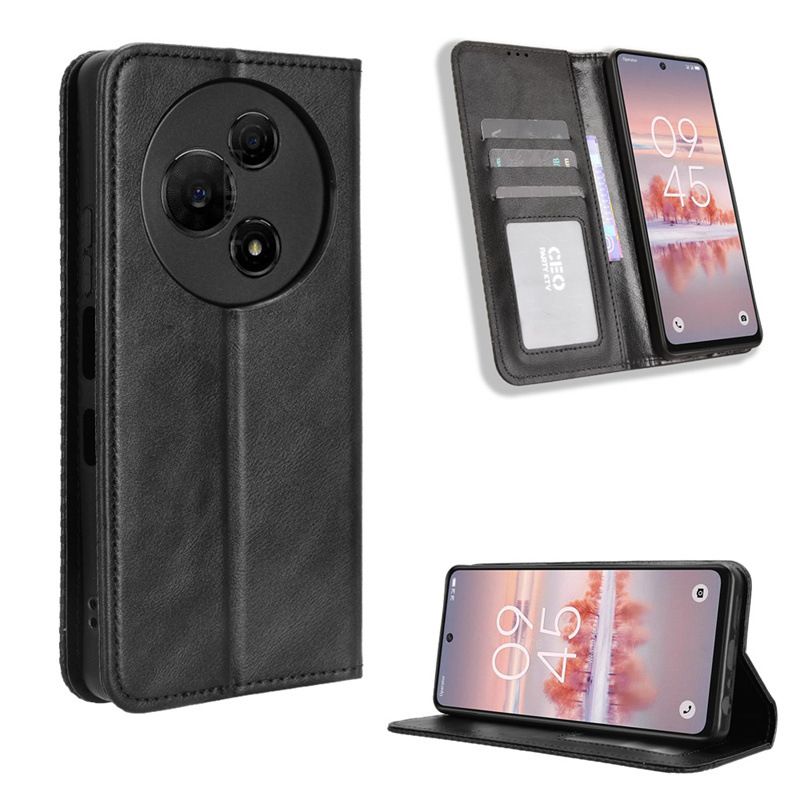Wallet Flip Cover For TCL 60 NxtPaper Leather PU Phone Case Shockproof Durable Retro Case